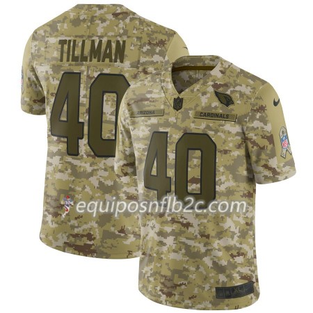 Camiseta Hombre NFL Arizona Cardinals Pat Tillman 40 Nike Salute to Service